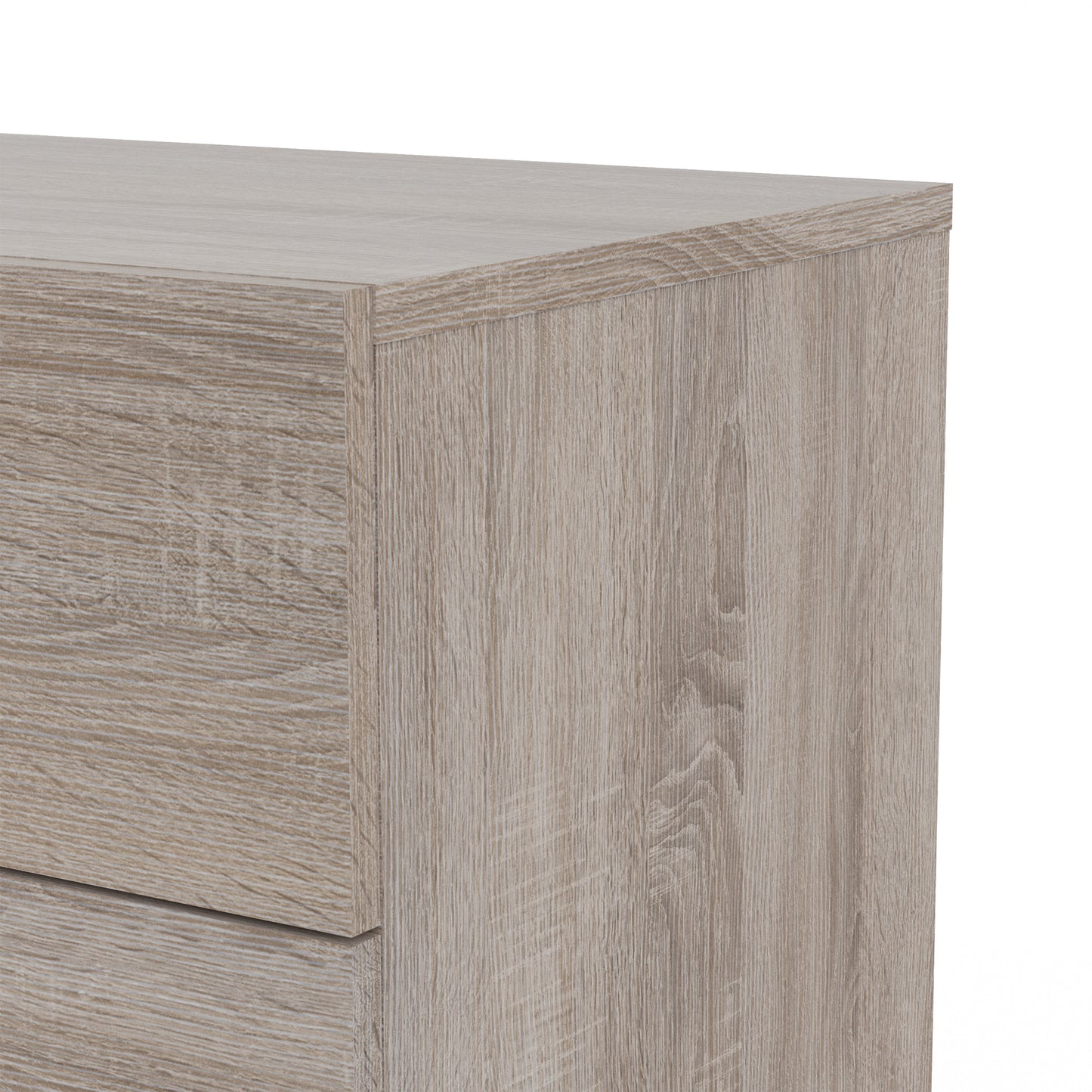 Pepe  Wide Chest of 8 Drawers (4+4) in Truffle Oak