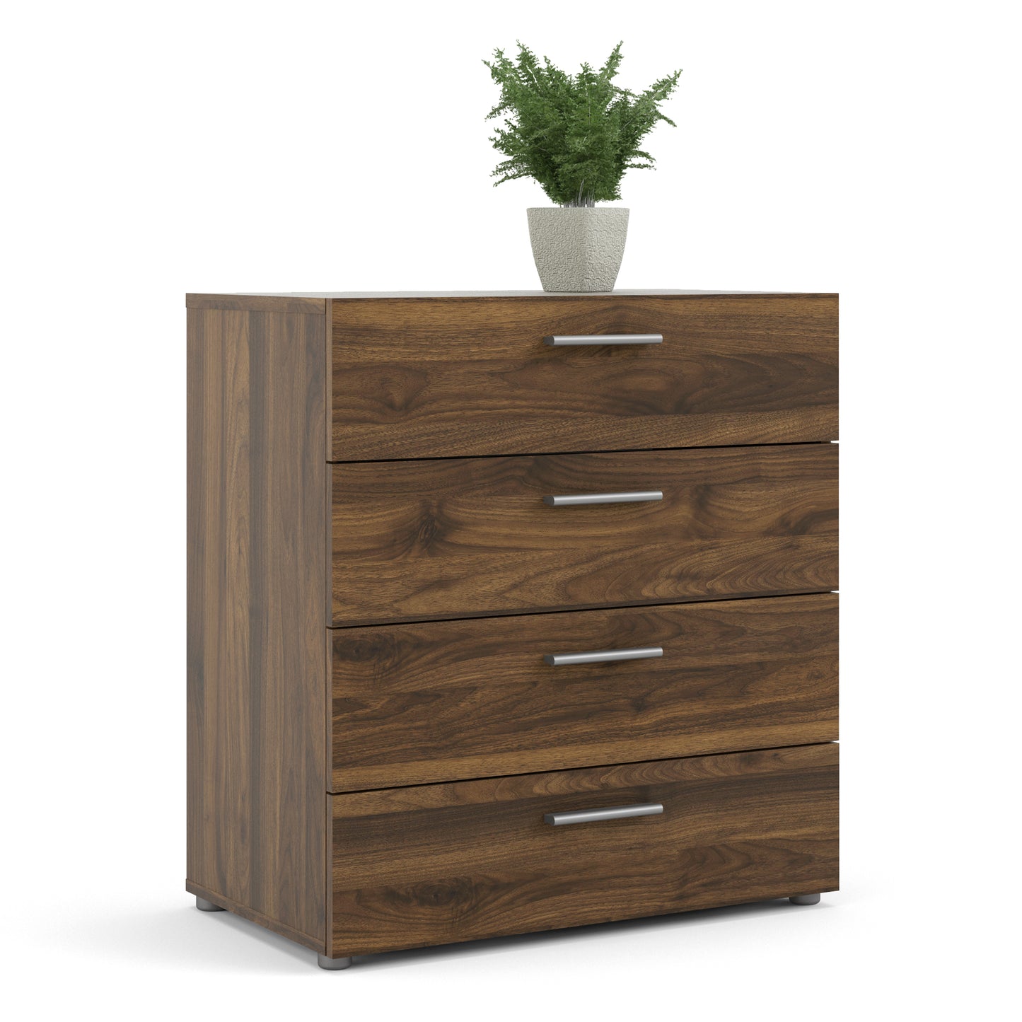 Pepe  Chest of 4 Drawers in Walnut