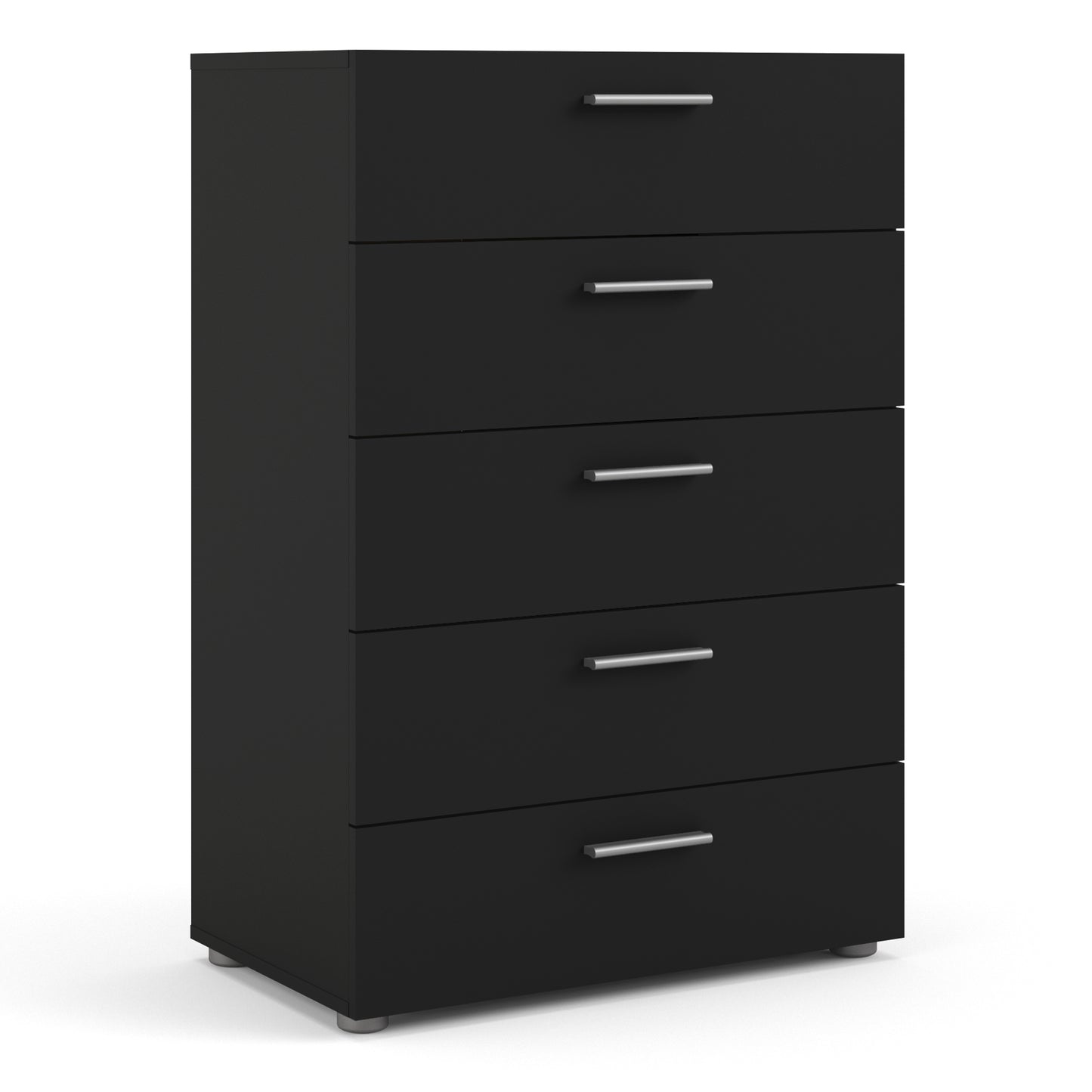 Pepe  Chest of 5 Drawers in Black