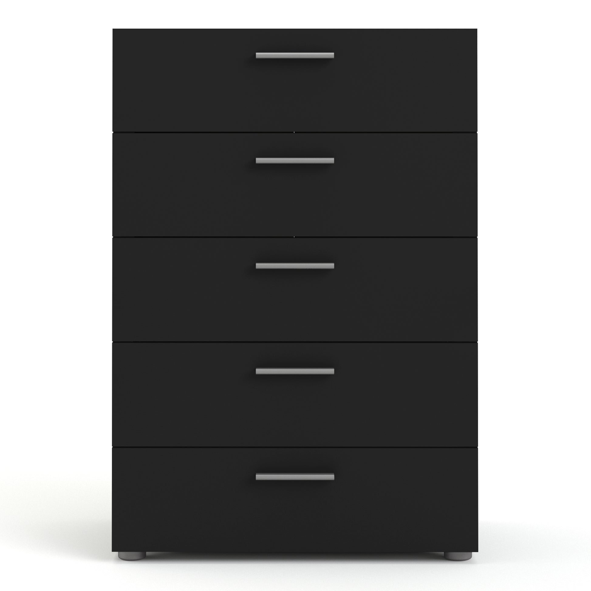 Pepe  Chest of 5 Drawers in Black
