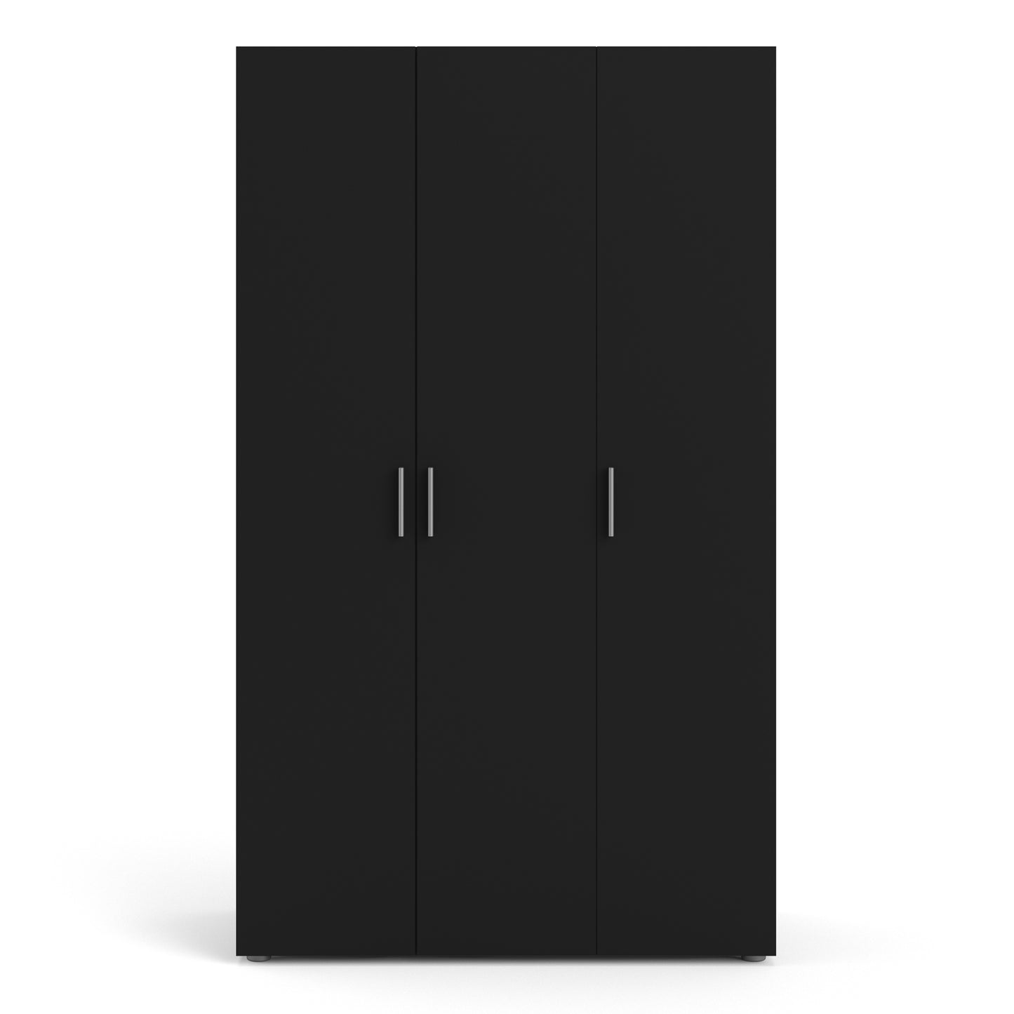 Pepe  Wardrobe with 3 doors in Black