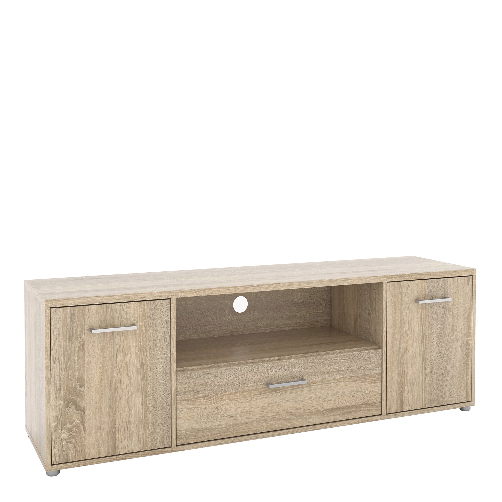 Match  TV Unit 2 Doors 1 Drawer 1 Shelf in Oak