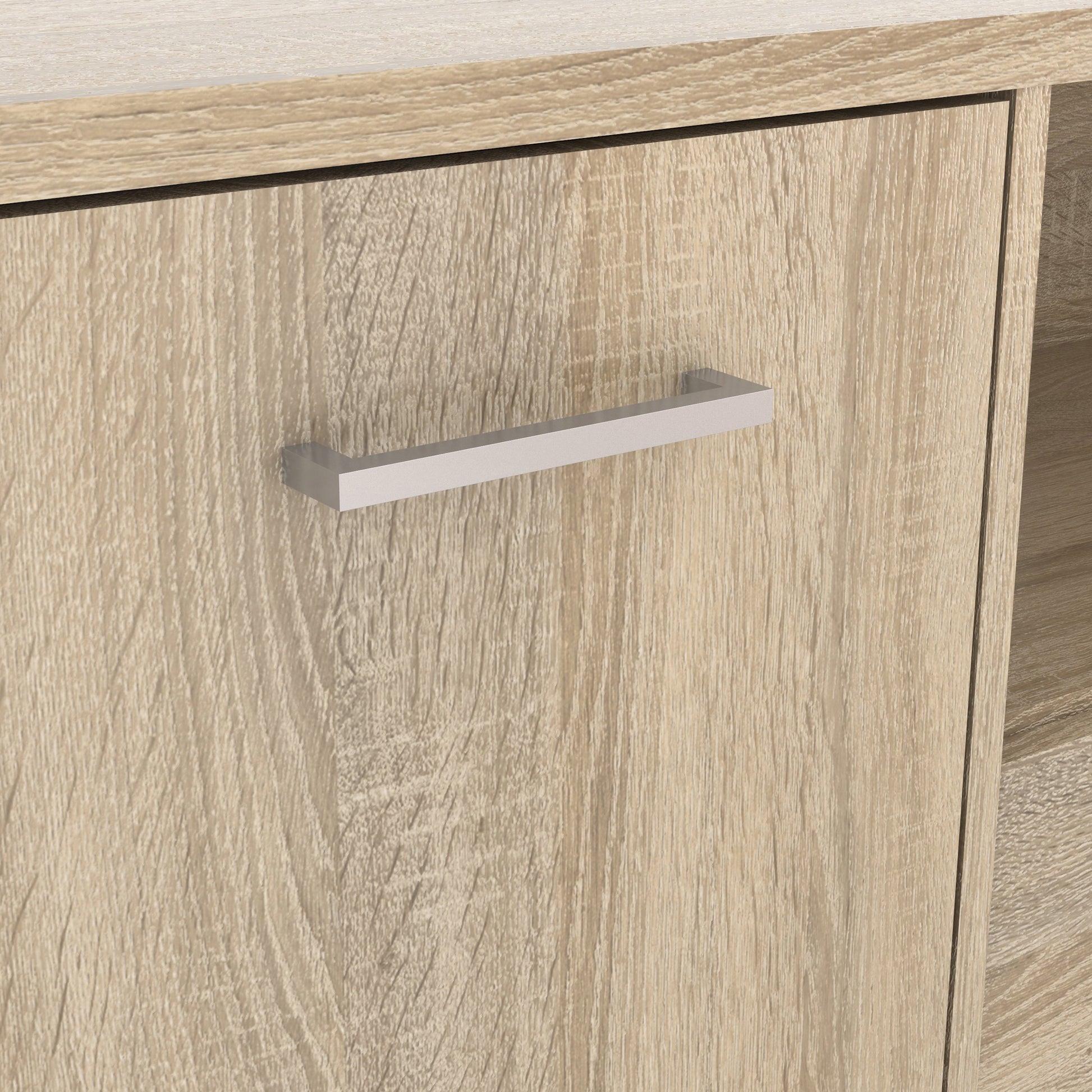 Match  TV Unit 2 Doors 1 Drawer 1 Shelf in Oak
