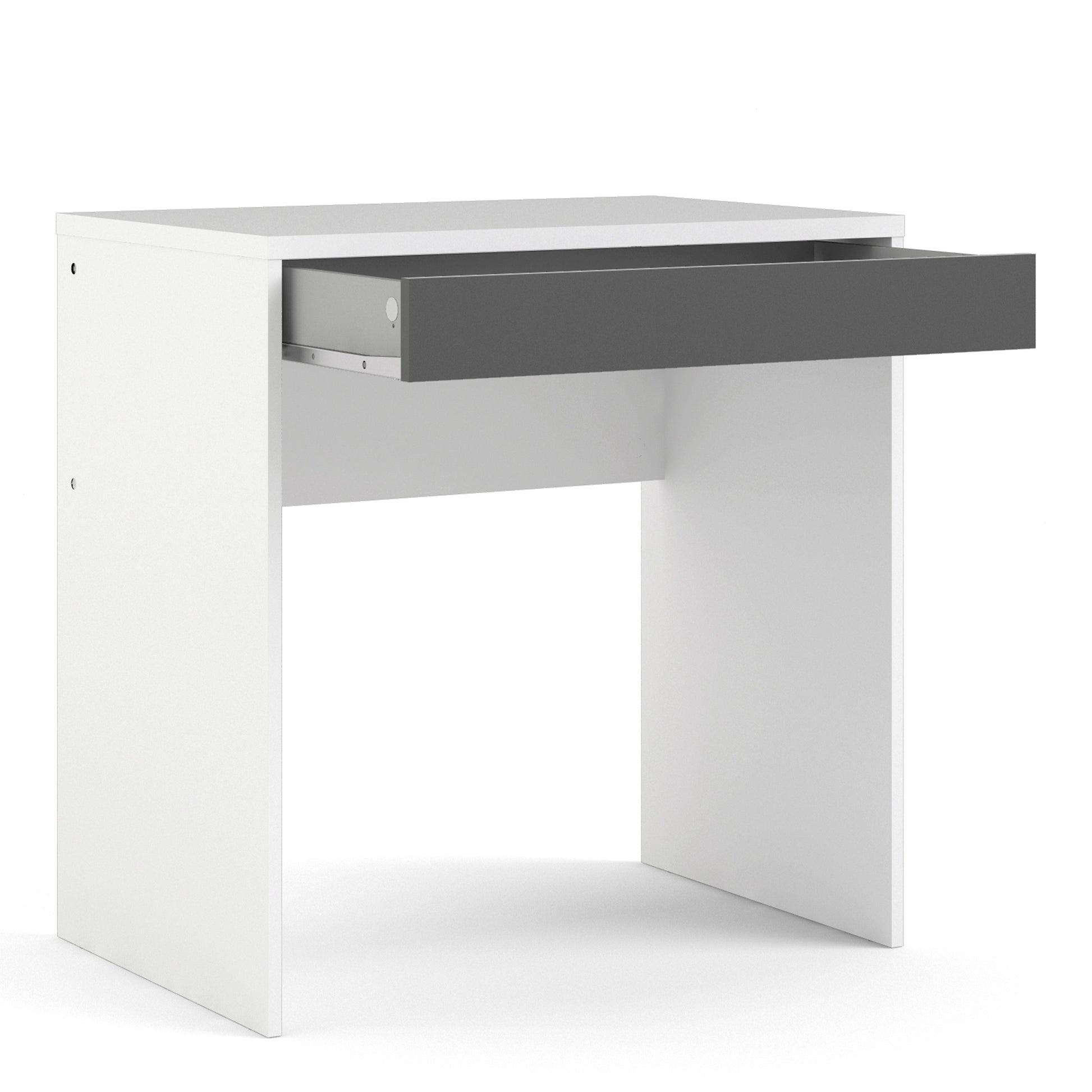Function Plus  Desk White Grey