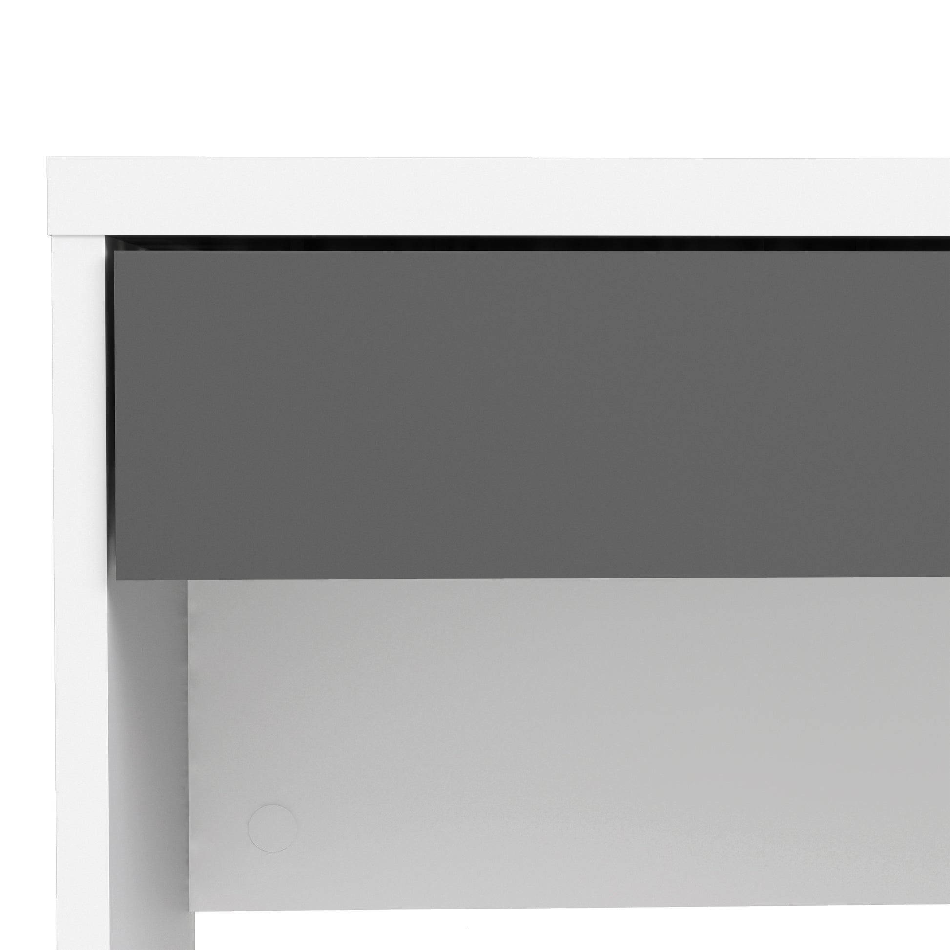 Function Plus  Desk White Grey
