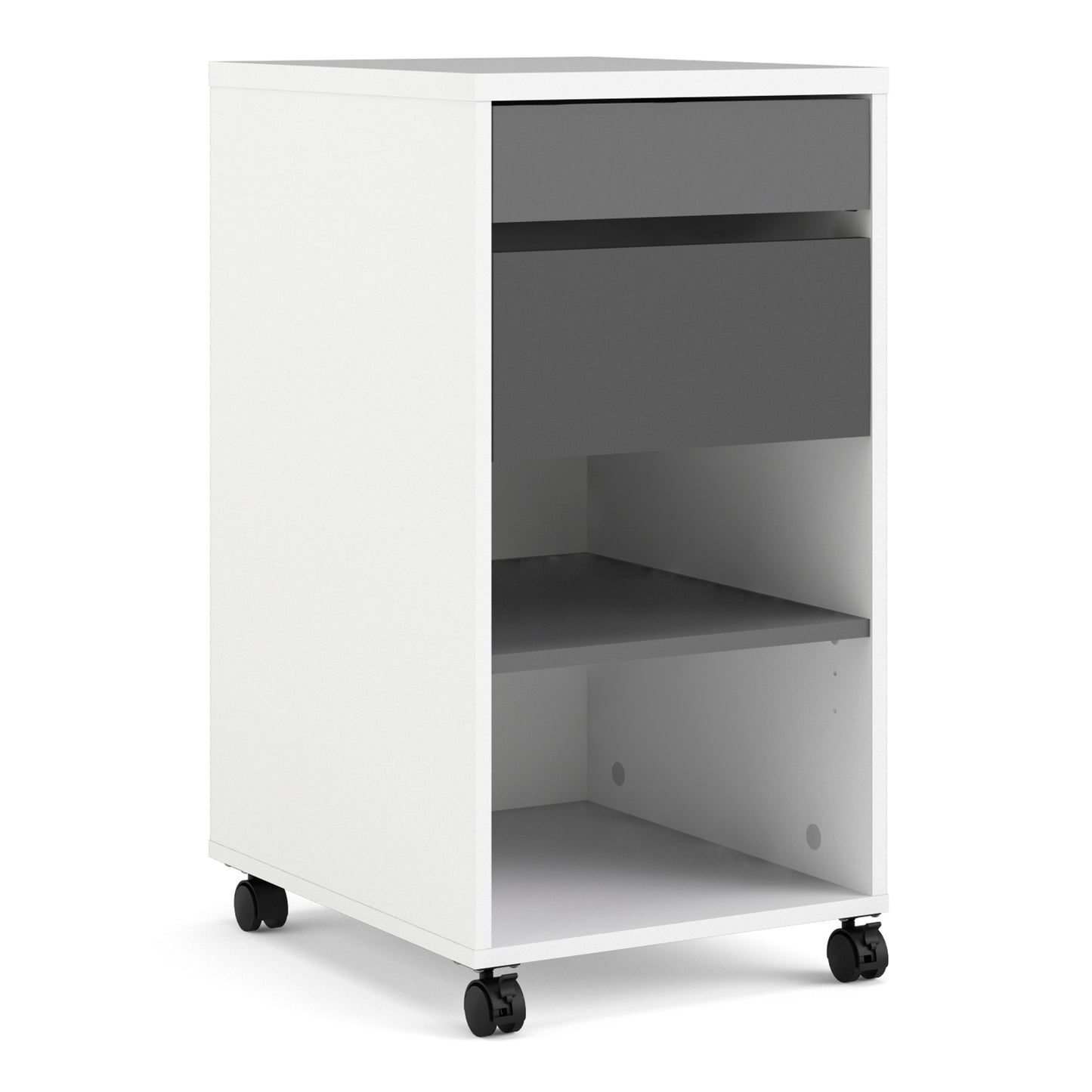 Function Plus  Mobile file cabinet 2 drawers + 1 shelf