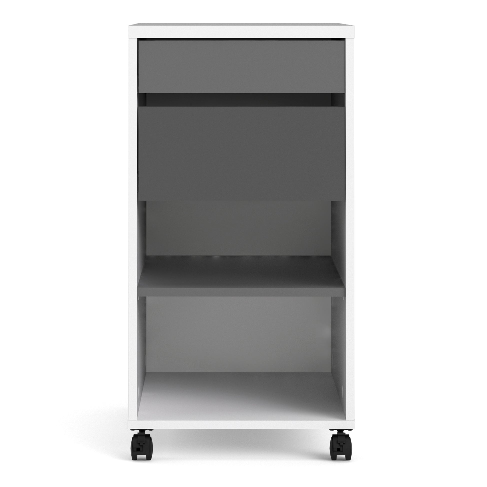 Function Plus  Mobile file cabinet 2 drawers + 1 shelf