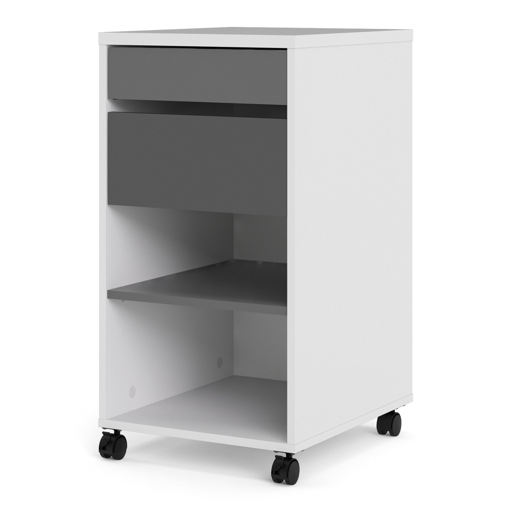 Function Plus  Mobile file cabinet 2 drawers + 1 shelf