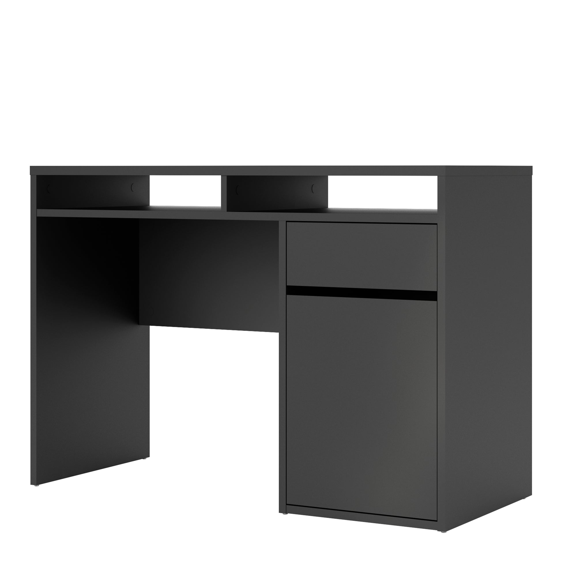 Function Plus  Desk 1 Door 1 Drawer in Black