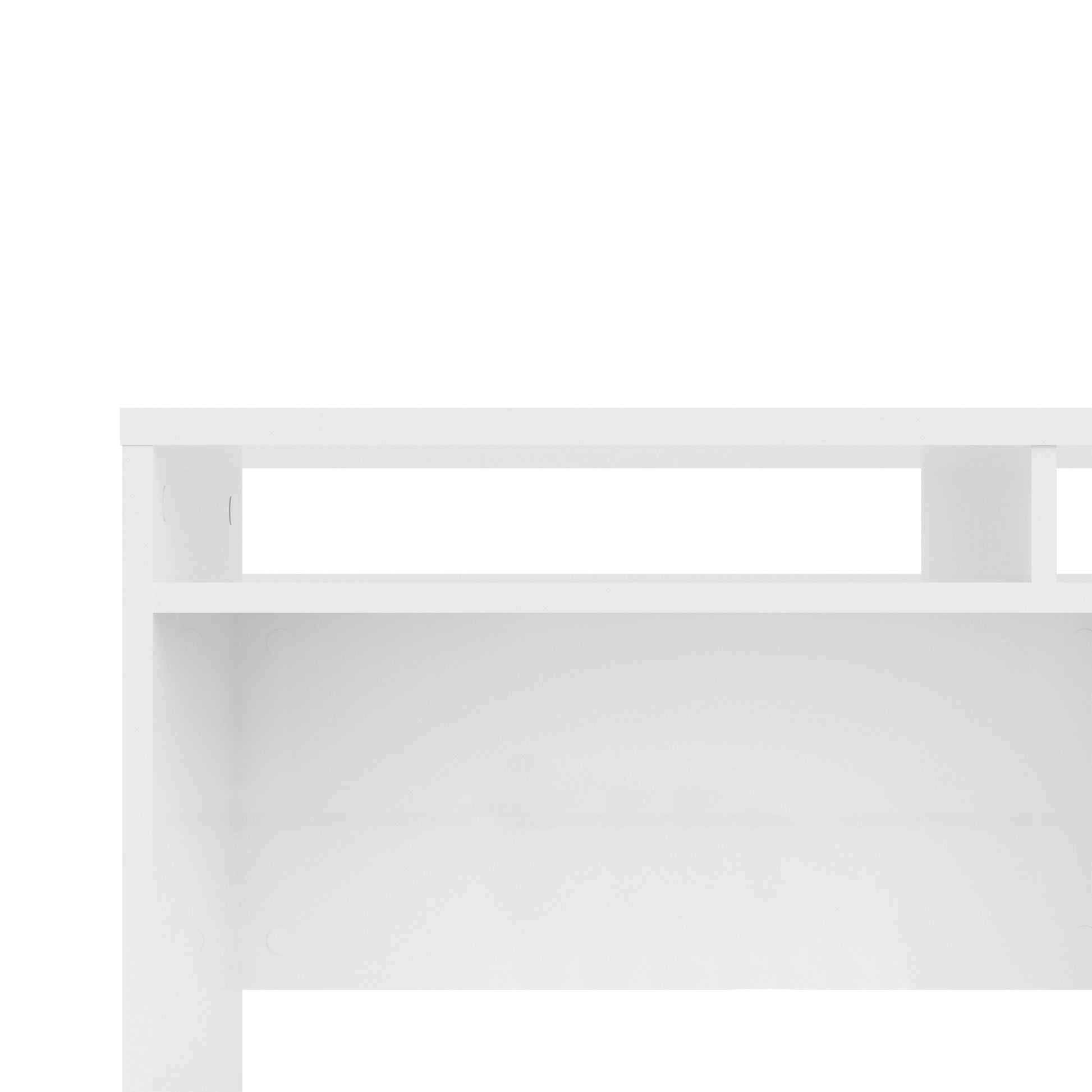 Function Plus  Desk 1 Door 1 Drawer in White