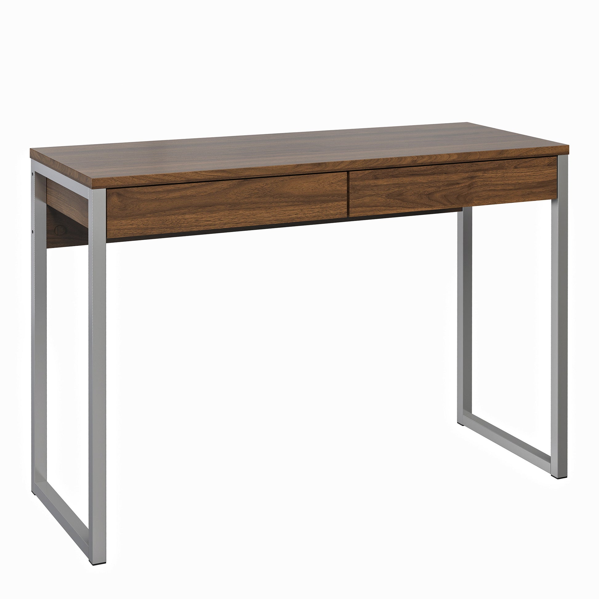 Function Plus  Desk 2 Drawers in Walnut