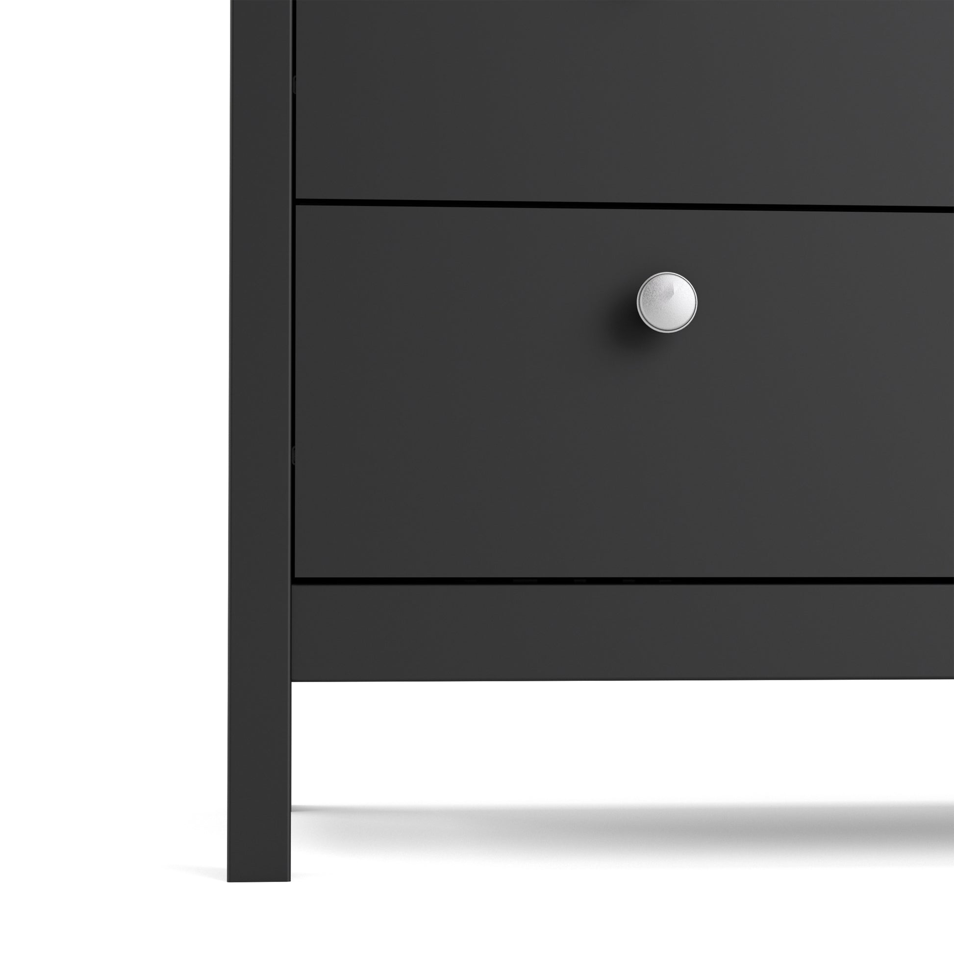 Madrid  Chest 3+2 drawers in Matt Black