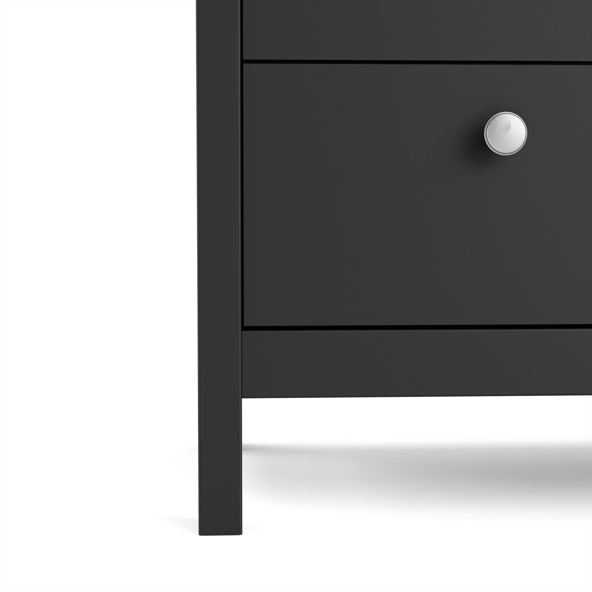 Madrid  Chest 3 drawers in Matt Black