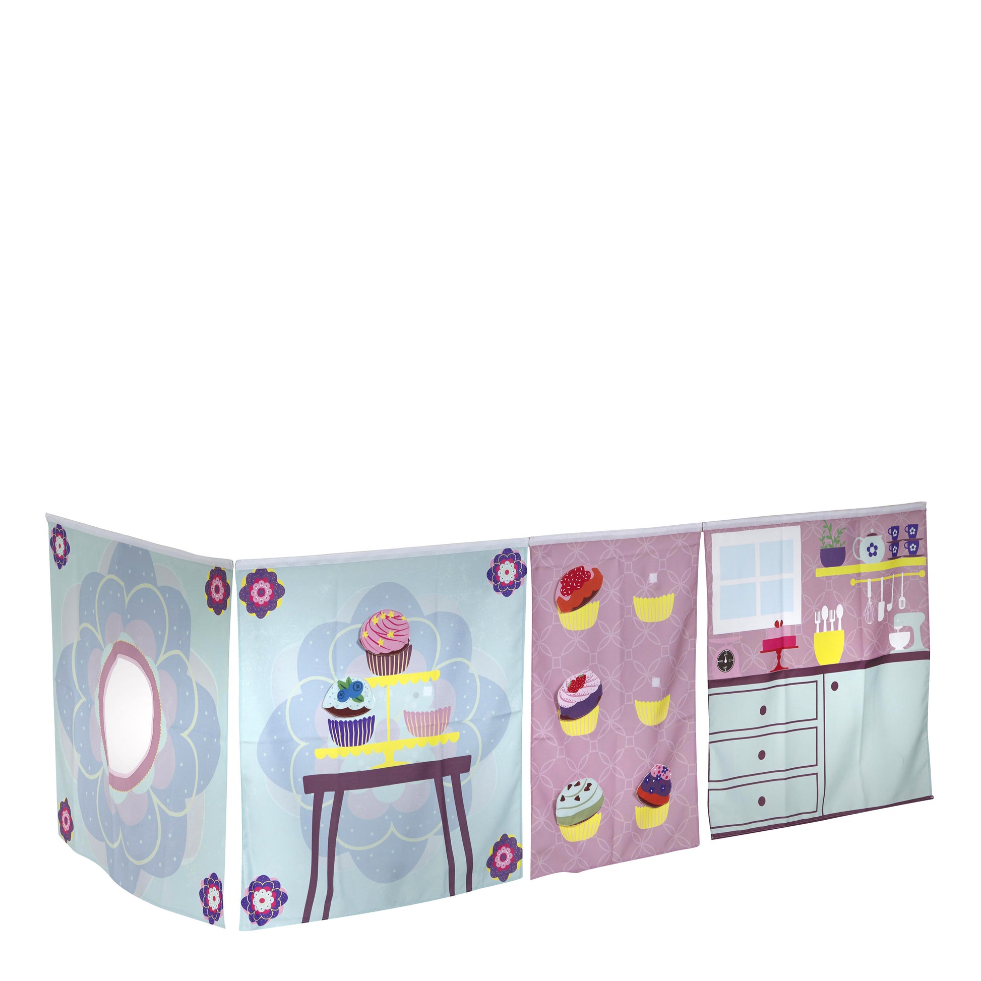 Manis-h  Interactive Cup Cake Play Curtain