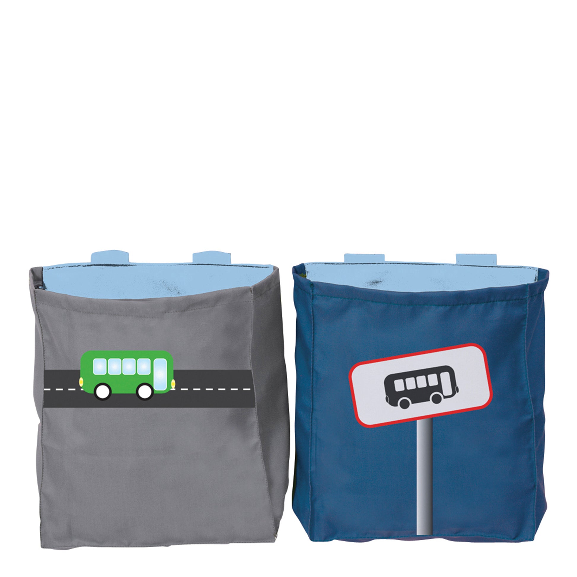 Manis-h  2 Bed Pockets in a Road Sign Design