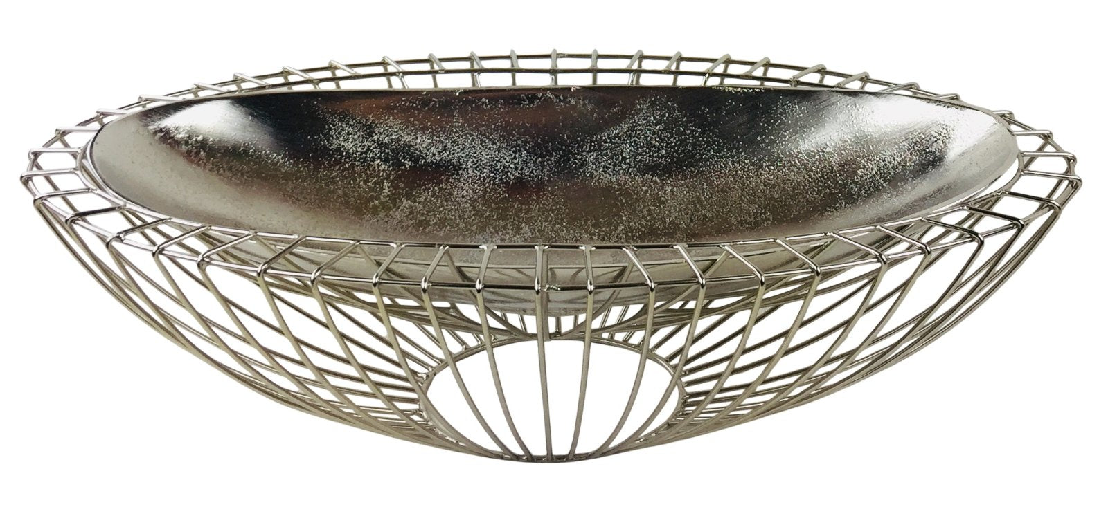 Silver Decorative Wire Bowl 58cm
